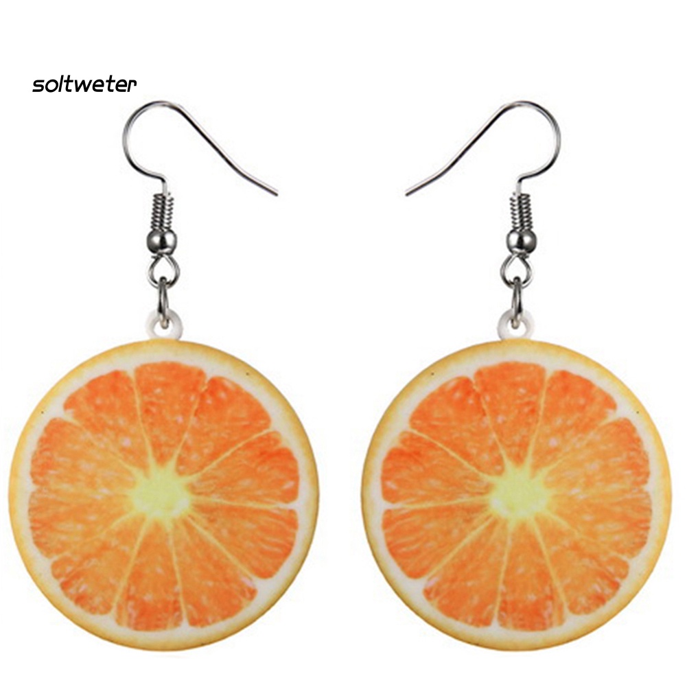 Bông Tai Dạng Móc Hình Trái Cây Ngọt Ngào Cho Nữ