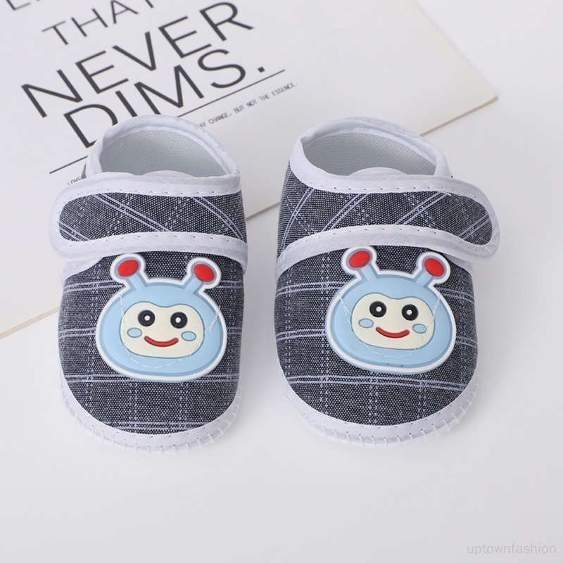 Giày Vải Canvas Siêu Nhẹ Thời Trang Mùa Hè Cho Bé Tập Đi