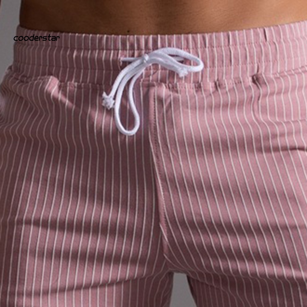 Quần Short Lưng Thun Dây Rút Co Giãn Phối Túi Phong Cách Thể Thao Thời Trang Mùa Hè Cho Nam