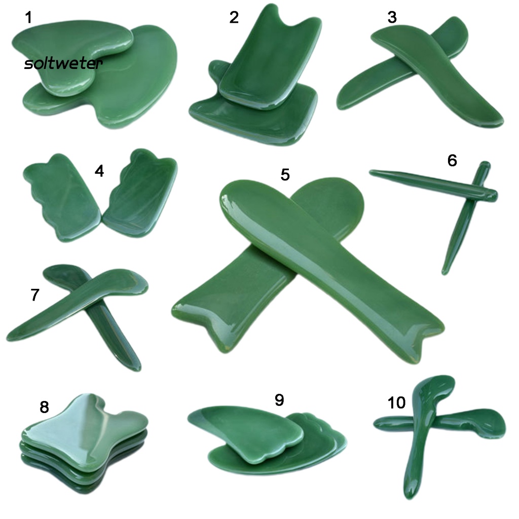 Dụng Cụ Mát Xa Mặt Và Cơ Thể Bằng Sợi Tổng Hợp Nhiều Hình Dạng Cho Nam Và Nữ