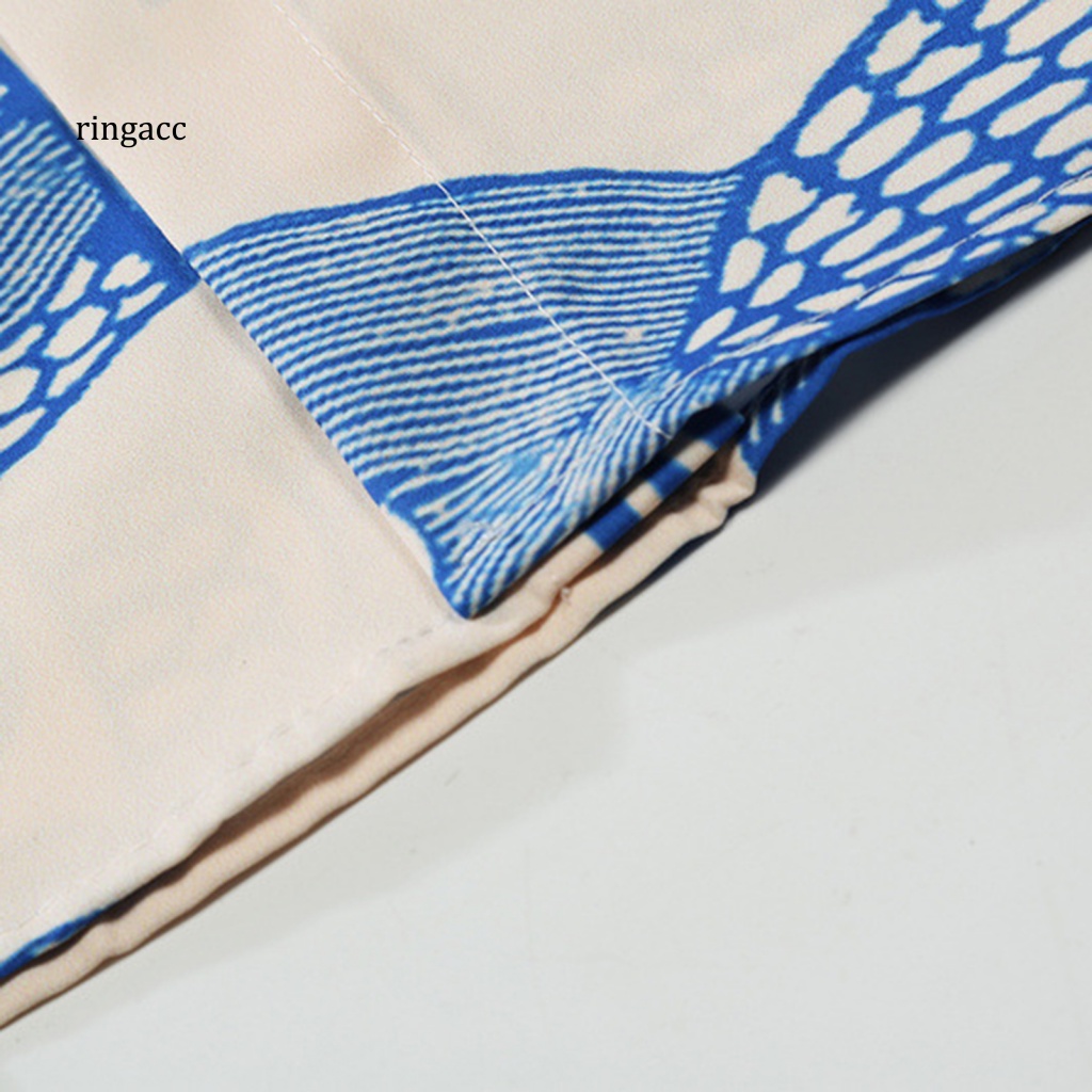 Áo Sơ Mi Tay Ngắn Cổ Bẻ In Họa Tiết Cá 3D Plus Size Thời Trang Mùa Hè Cho Nam