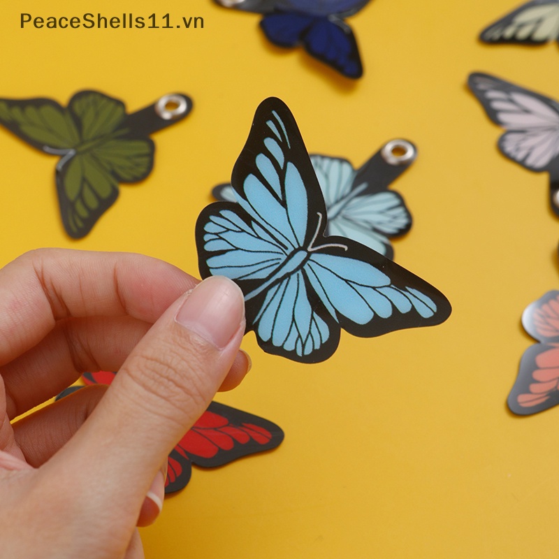 Dây Đeo Điện Thoại Họa Tiết Hoạt Hình Bươm Bướm Chống Thất Lạc Tiện Dụng