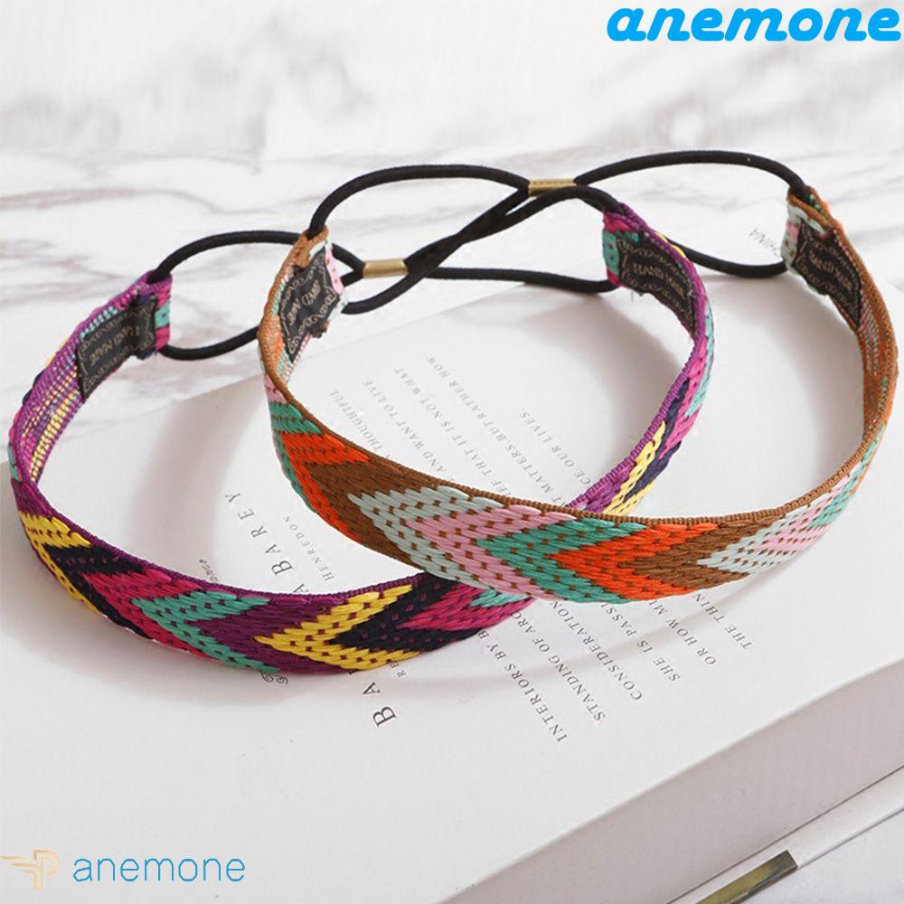 Băng Đô Cài Tóc Cao Su Phong Cách Bohemian Thời Trang Cho Nữ