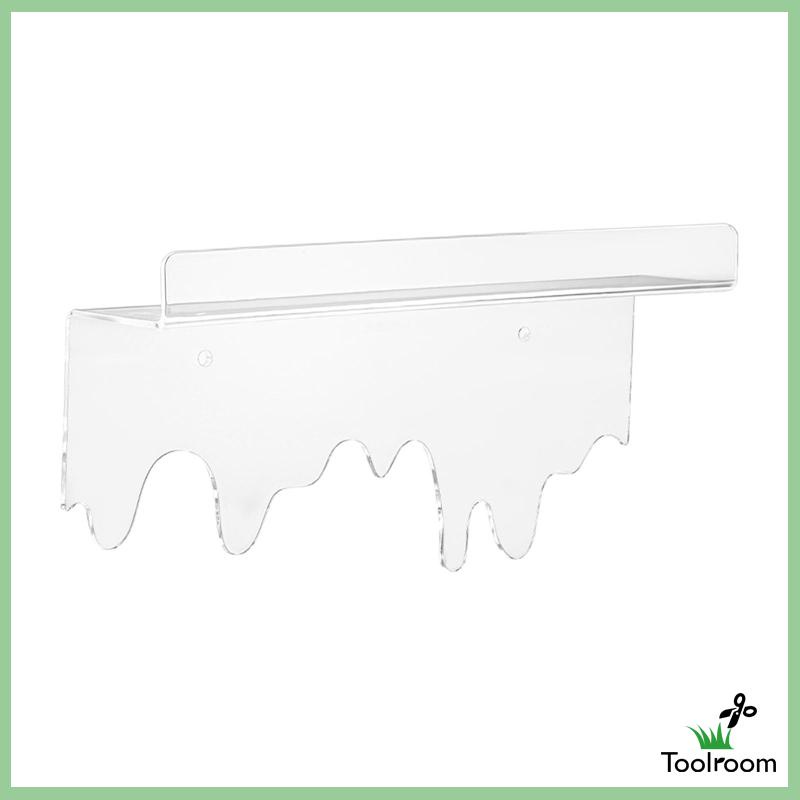 Kệ Nhựa Acrylic Trong Suốt 12 "Gắn Tường Đựng Sách Cho Bé