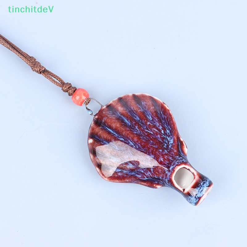 [TinchitdeV] Vòng cổ Mặt Hình Vỏ Sò Bằng Gốm Nhiều Màu Cho Nữ [Mới]