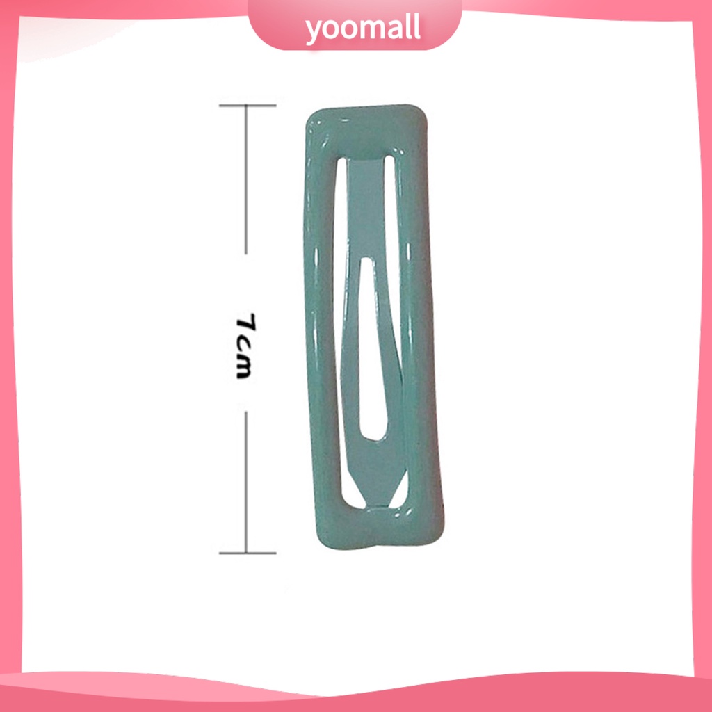 Kẹp Tóc Dạng Bấm Màu Kẹo Thời Trang Cho Nữ