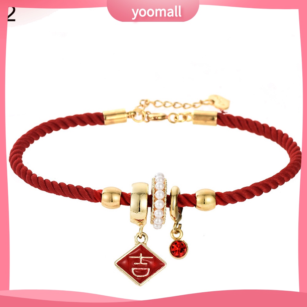 Vòng Đeo Tay May Mắn Phong Cách Trung Hoa Dành Cho Nam Và Nữ