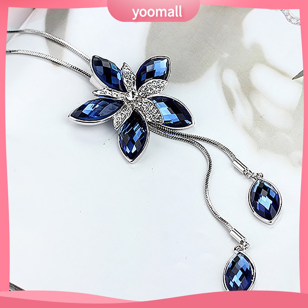 Vòng cổ Mặt Hình Cối Xay Gió Phối Tua Rua Đính Đá Nhân Tạo Thời Trang