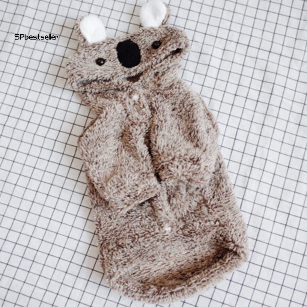 Áo Khoác Giữ Ấm Hai Chân Dày Dặn Dành Cho Thú Cưng