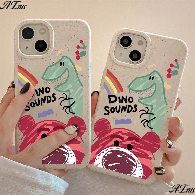 Ốp Điện Thoại Mềm Chống Sốc In Hình Khủng Long Cho Iphone 87 13 14pro 11 max 12 HX8G