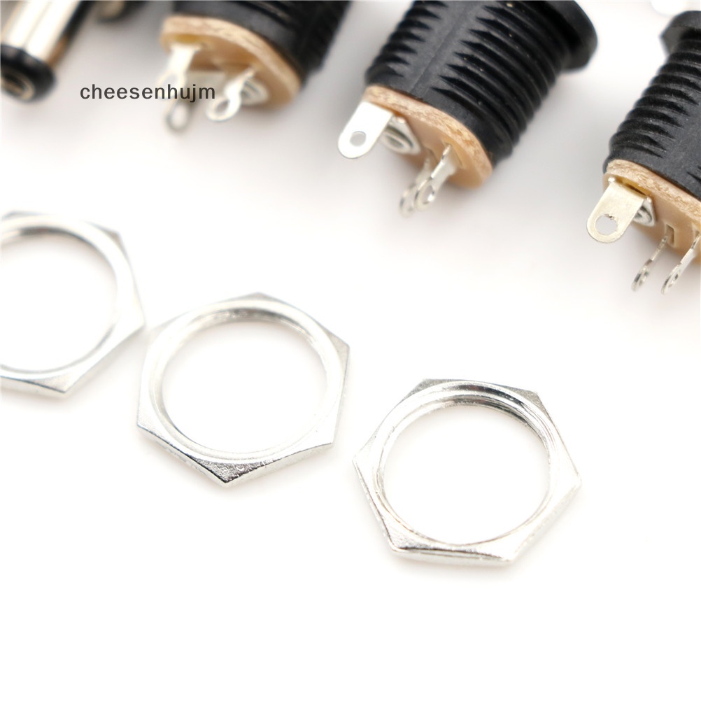 Set 10 Đầu Nối Phích Cắm DC 5.5mm x 2.1mm Chuyên Dụng