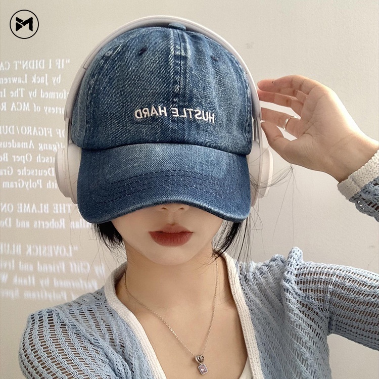 Mũ Lưỡi Trai Cao Bồi Mềm Mại Thêu Họa Tiết Thời Trang Hàn Quốc 2023 Cho Nữ