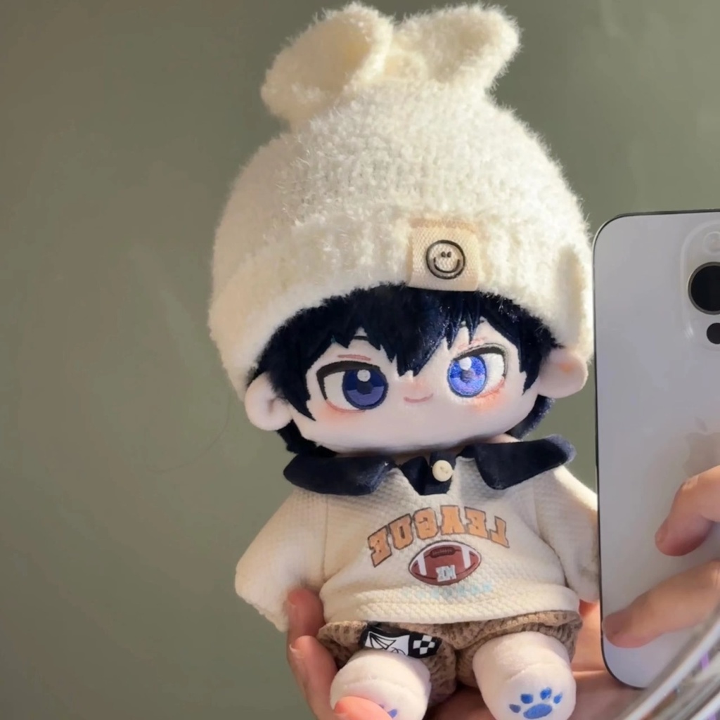 Búp Bê Nhồi Bông Yoichi Isagi Rin Itoshi Plushie 20cm Đáng Yêu