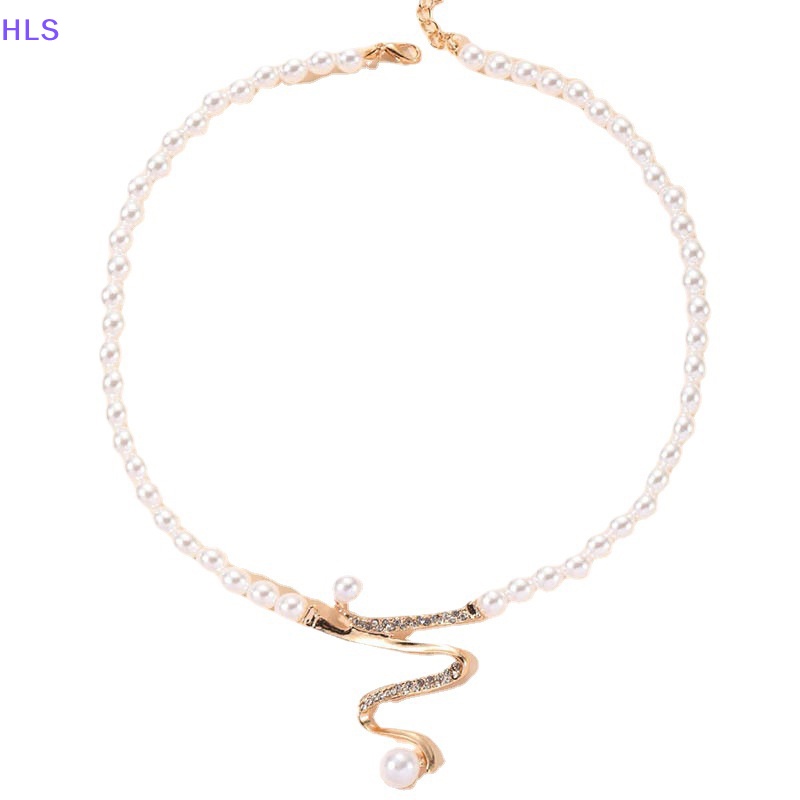 1 Set Vòng cổ Và Bông Tai Đính Ngọc Trai Thời Trang Cho Nữ