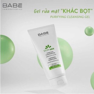 Sữa rửa mặt Babe Stop AKN 200ML + 6% phí shopee