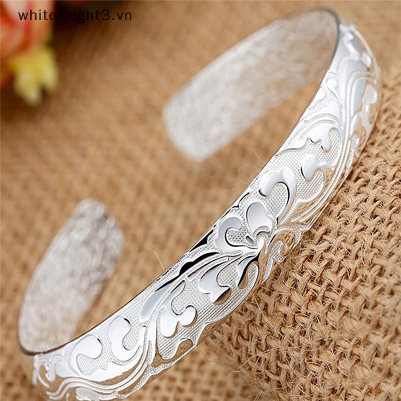 Vòng Tay Mạ Bạc Thời Trang Chất Lượng Cao Cho Nữ