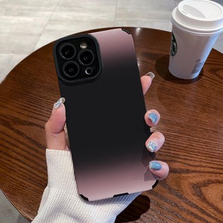 Vỏ iphone anti-drop có sẵn cho iphone11 12 13 14 pro max x xr xs max se soft iphone7 plus advanced 8 plus black purple gradient vertical phone case