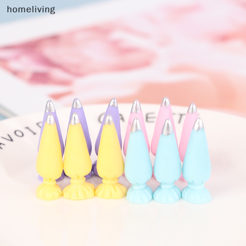 Set 10 Túi Đựng Bánh Ngọt Trang Trí Nhà Búp Bê