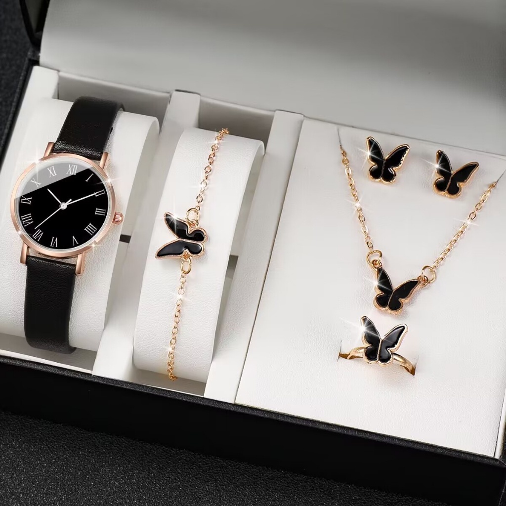 Đồng Hồ Quartz Nữ Dây Da Thời Trang