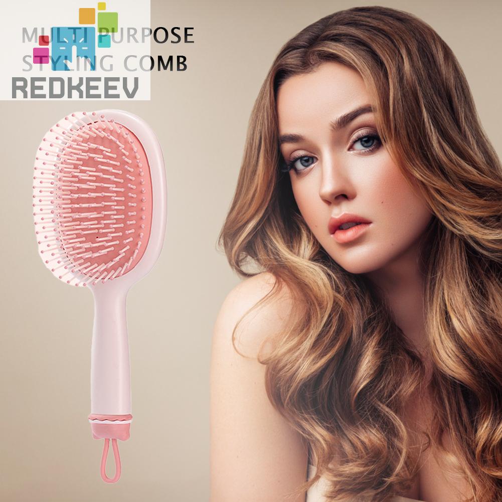 Lược Chải Tóc Mát Xa Da Đầu Bằng Nhựa Chống Mòn