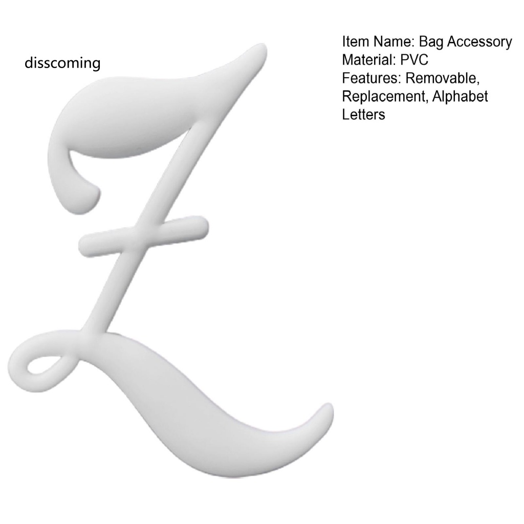 Áo Khoác Dáng Dài In Họa Tiết Cá Tính Trẻ Trung| Phụ Kiện Trang Trí Túi Xách Hình Bảng Chữ Cái 3d Diy Có Thể Tùy Chỉnh Cho Nữ
