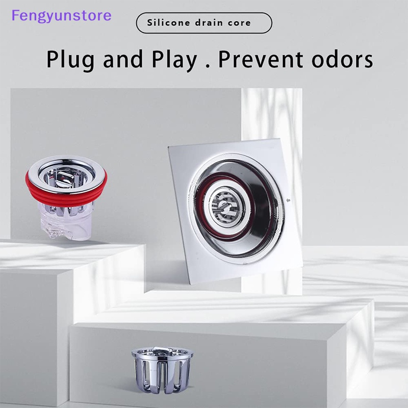 Nắp Silicone Đậy Cống Thoát Nước Sàn Nhà Tắm / Nhà Bếp Chống Mùi Hôi