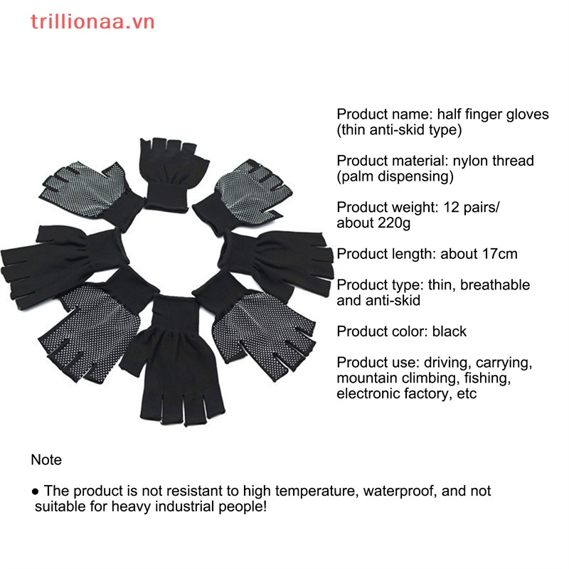 Găng Tay Thể Thao Hở Ngón Chuyên Dụng Dành Cho Nam Và Nữ