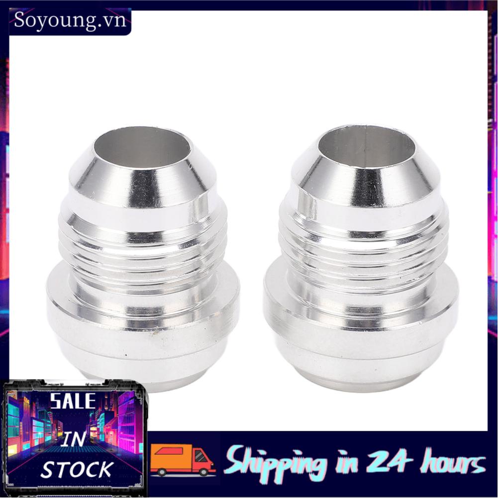 Soyoung Aluminum Alloy Male Billet Easy Locating Welding Universal for Auto Performance Fuel Lines