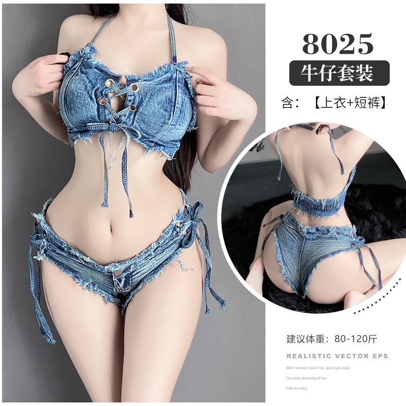 Quần Lót Ngắn Denim Rách Gợi Cảm Quyến Rũ Cho Nữ Đi Hộp Đêm Nóng Bỏng