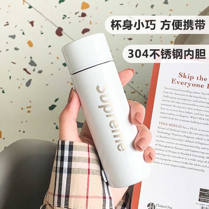 Bình Nước Giữ Nhiệt Mini 150ml Thiết Kế Đơn Giản Tiện Lợi Dễ Sử Dụng Phong Cách Hàn Quốc Cho Cả Nam Và Nữ