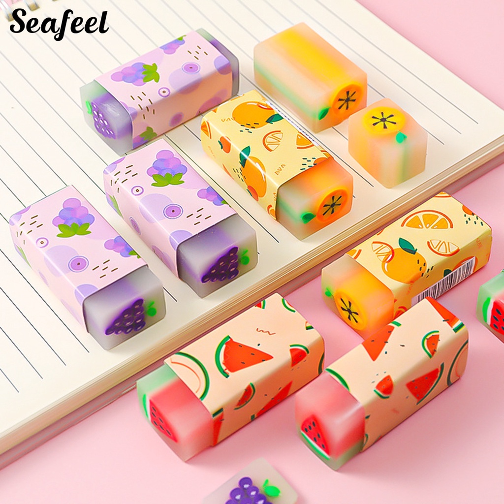 Set 5 Cục Tẩy Bút Chì Hình Chữ Nhật Dễ Thương