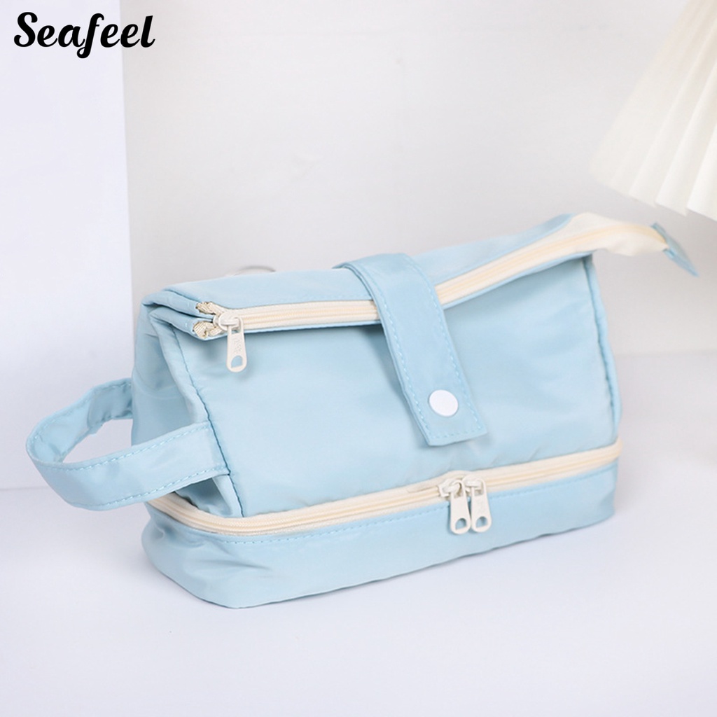 Túi Đựng Bút Chì Sức Chứa Lớn Có Tay Cầm Tiện Dụng