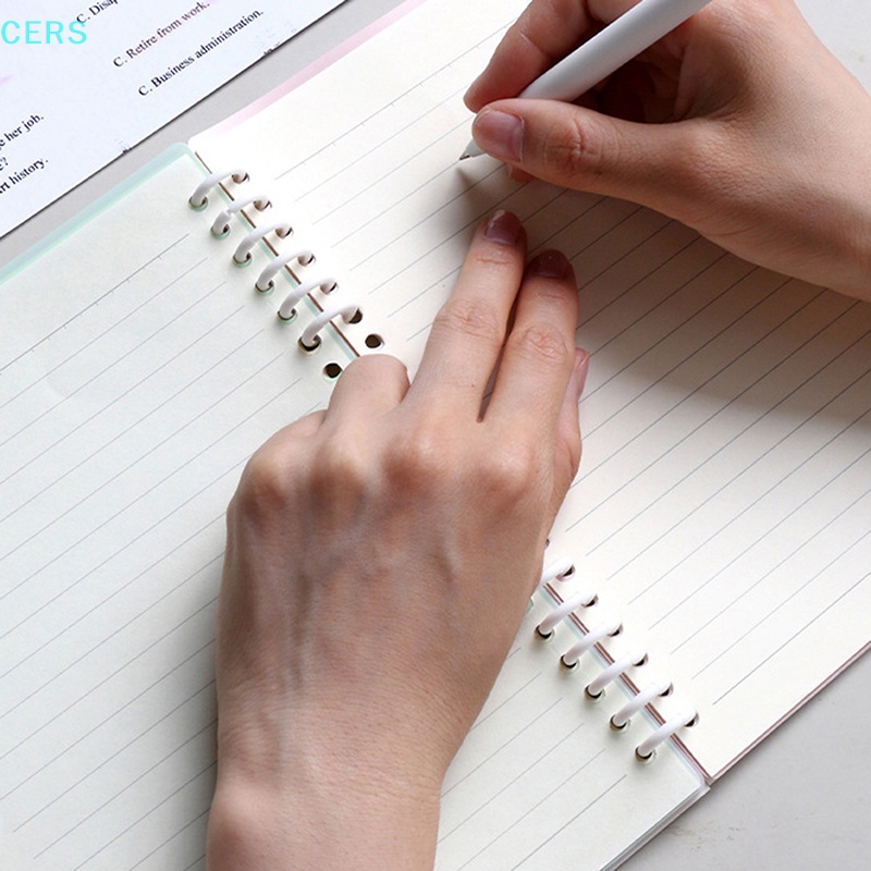 Vòng Lò Xo 30 Lỗ Bằng Nhựa Chuyên Dụng Cho Sổ Tay Khổ A4 RS