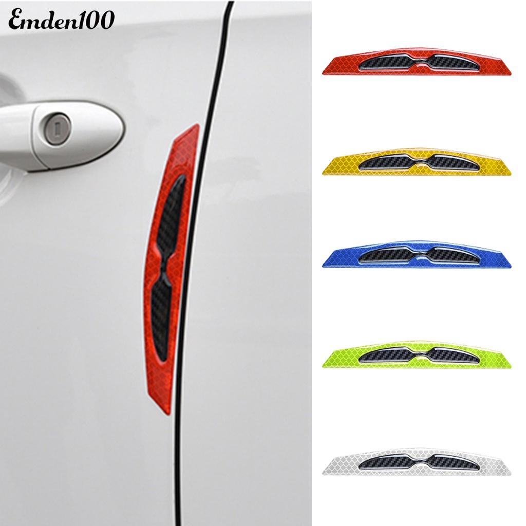 Bộ 4 Dải Dán Bảo Vệ Cạnh Cửa Xe Hơi Chống Va Chạm