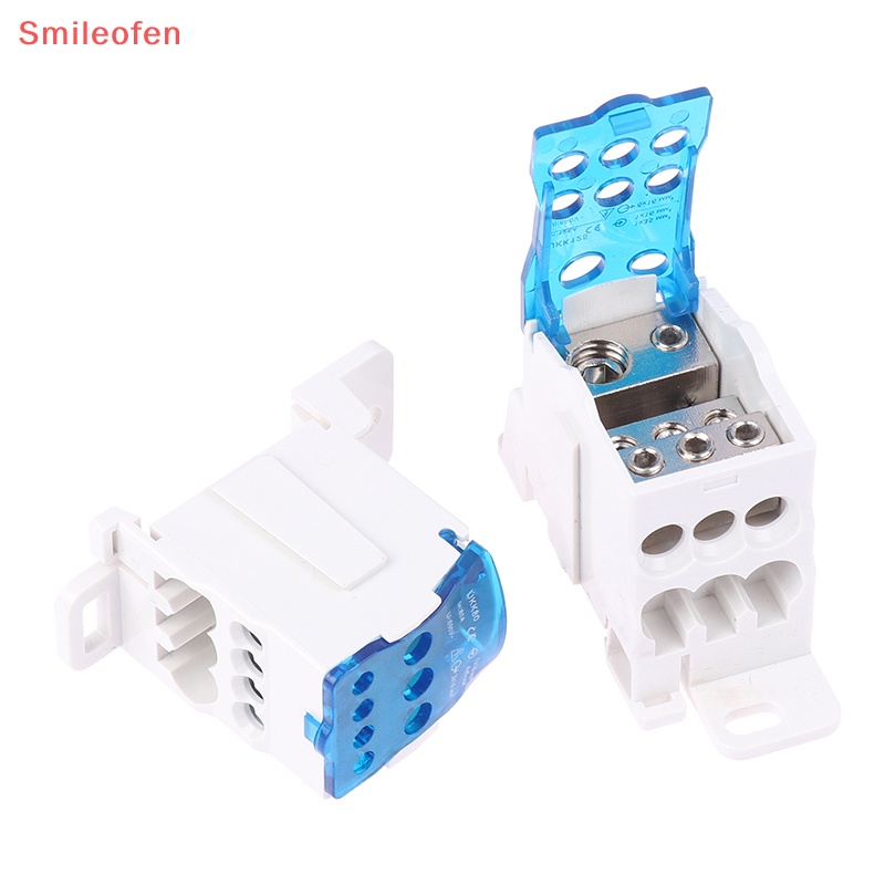 [Smileofen] Hộp Đấu Nối Dây Điện UKK80A 125A Bằng Đồng Một Trong Một