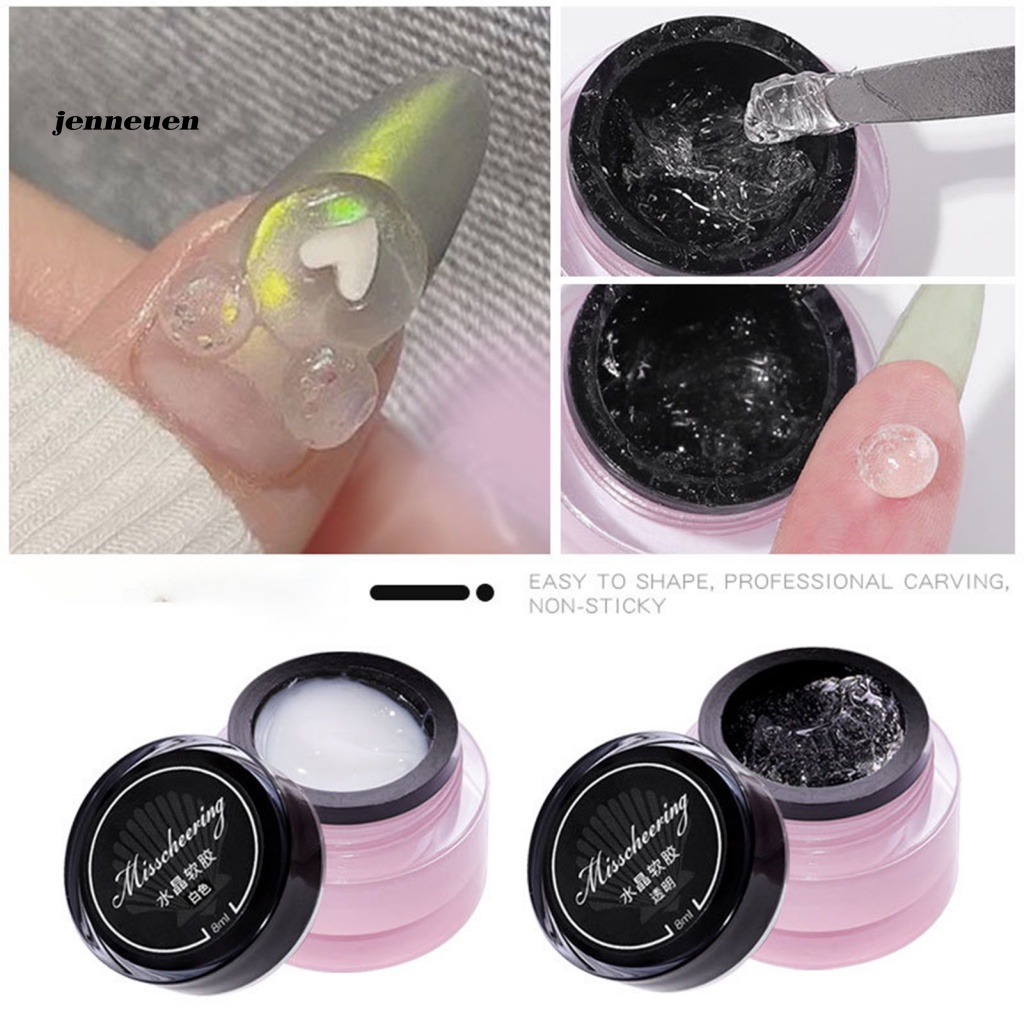 Bộ Gel Nối Dài Móng Tay Nghệ Thuật Mềm Mại DIY