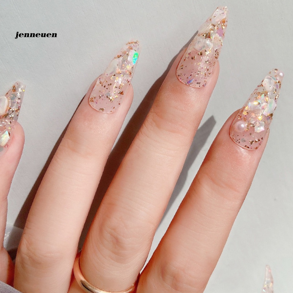 1 Hộp Vỏ Sò Trang Trí Móng Tay Bắt Mắt Cho Salon