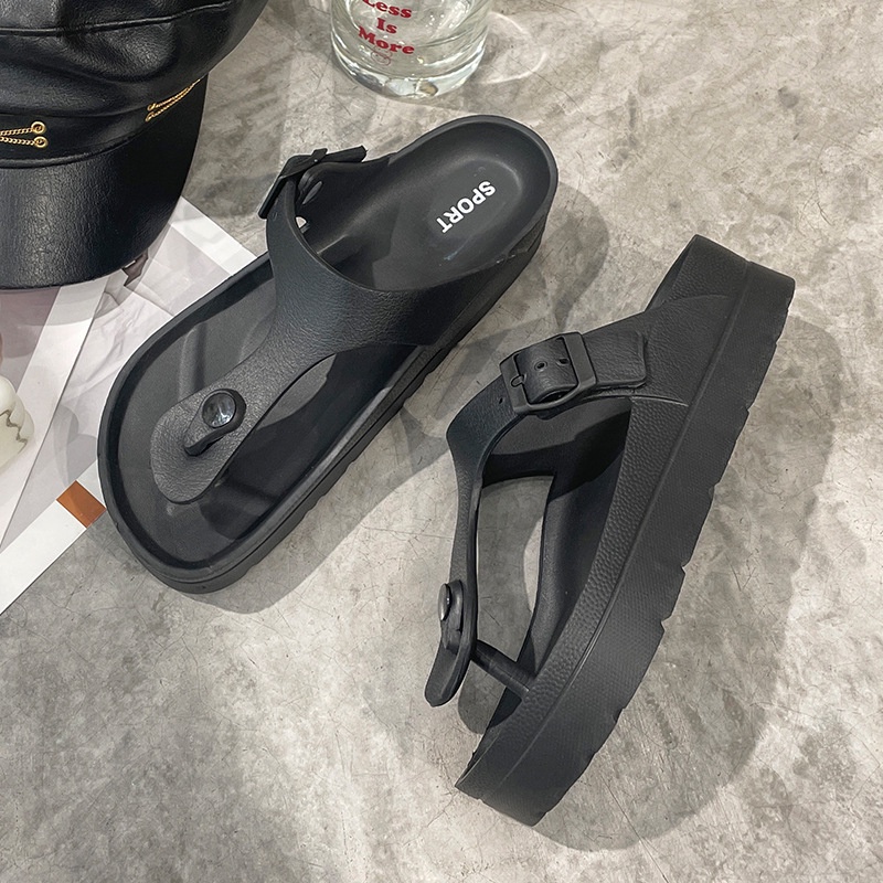 Dép Sandal Đế Dày Siêu Nhẹ Thoáng Khí Thoải Mái Thời Trang Mới 2023 Cho Nữ