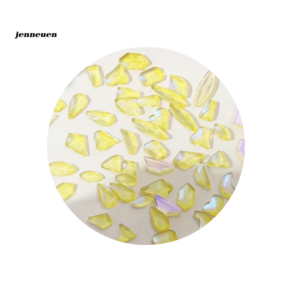 Set 50 Phụ Kiện Trang Trí Móng Tay 3D Màu Sắc Tươi Sáng