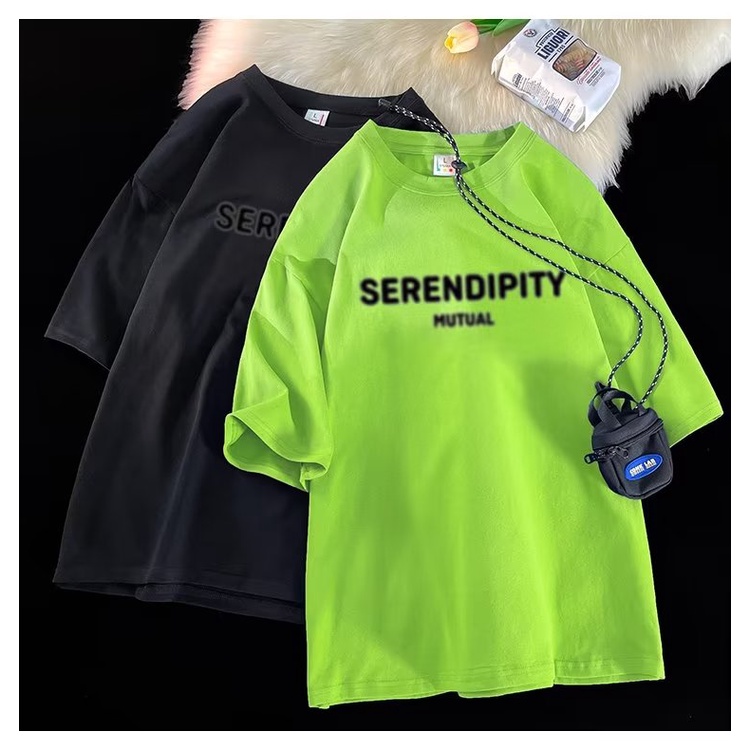 Áo Thun Tay Ngắn Cổ Tròn Màu Sắc Tươi Sáng Thời Trang Mùa Hè Dành Cho Nam