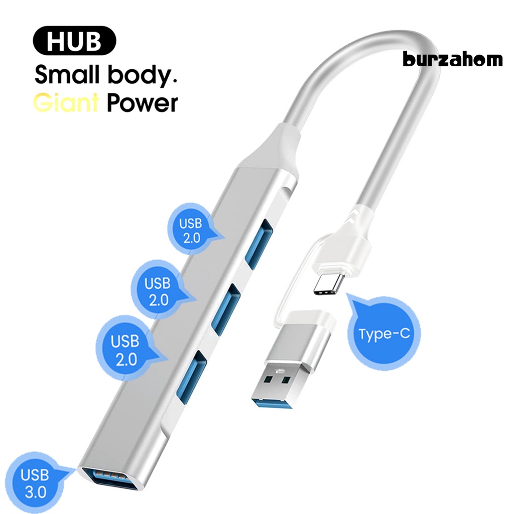 Hub USB 3.0 Type-C Truyền Dữ Liệu Tốc Độ Cao Đa Năng Cho MacBook Pro
