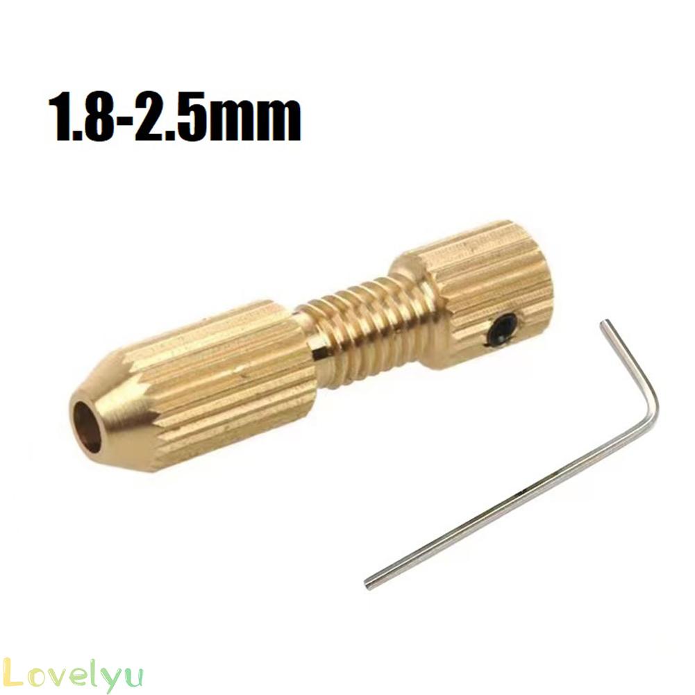 ⭐24H SHIPING ⭐Drill Chuck 2.0mm Shaft Hole Brass Small Collet Adapter Smooth Surface