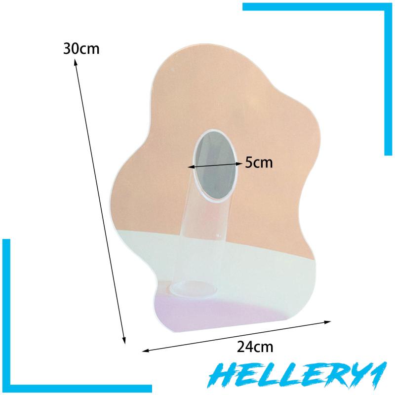 Lọ Hoa Bằng Acrylic Trong Suốt Kèm Giá Đỡ Bút Độc Đáo Trang Trí Nhà Cửa / Văn Phòng