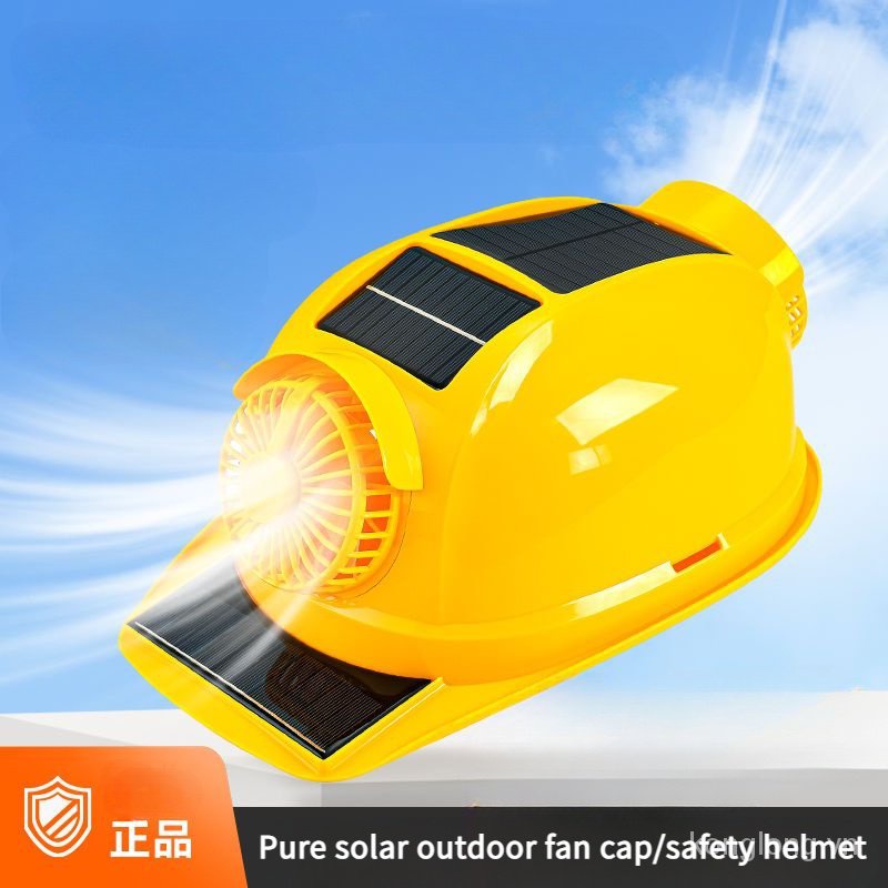 Mũ Bảo Hiểm Chống Nắng Đa Năng Có Quạt Làm Mát K5MR