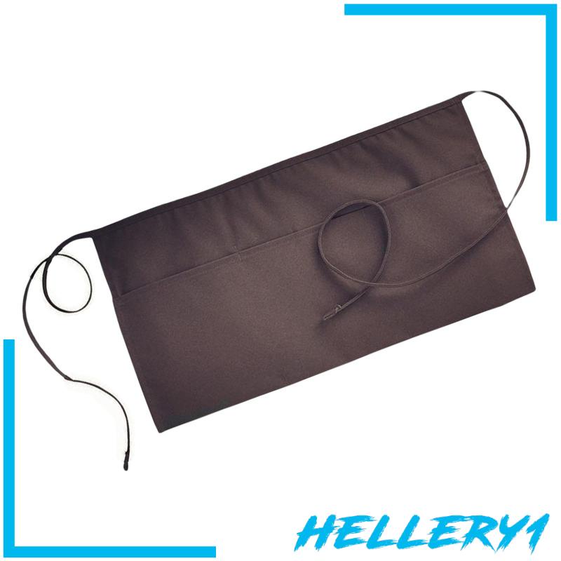 Tạp Dề Ngắn Bằng Cotton Gọn Nhẹ Có Túi Đa Năng Tiện Dụng Cho Nhà Bếp