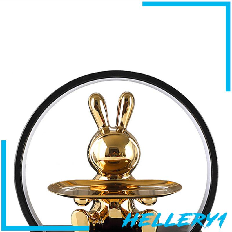 Khay Sứ Đựng Tượng Hình Thỏ Đáng Yêu