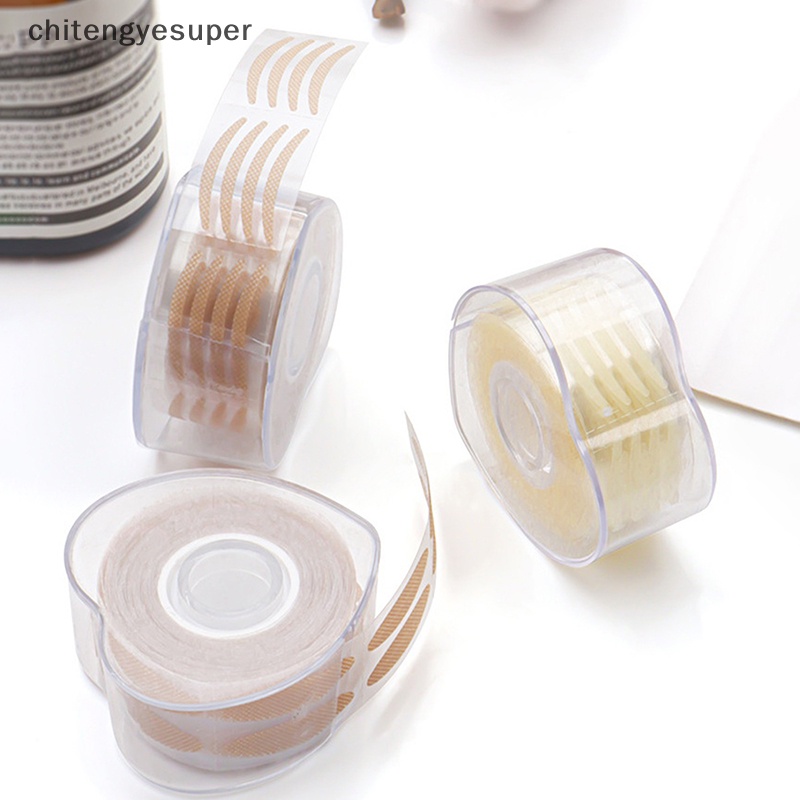 Bộ 600 Miếng Dán Kích Mí Vô Hình Màu Be Trong Suốt Chitengyesuper