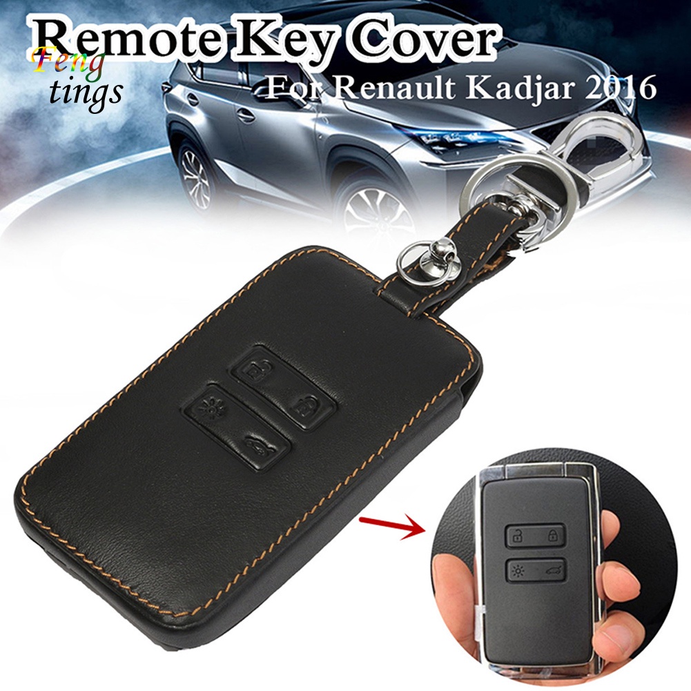 Bao Da Bảo Vệ Chìa Khóa Điều Khiển Từ Xa Cho Renault Kadjar 2016