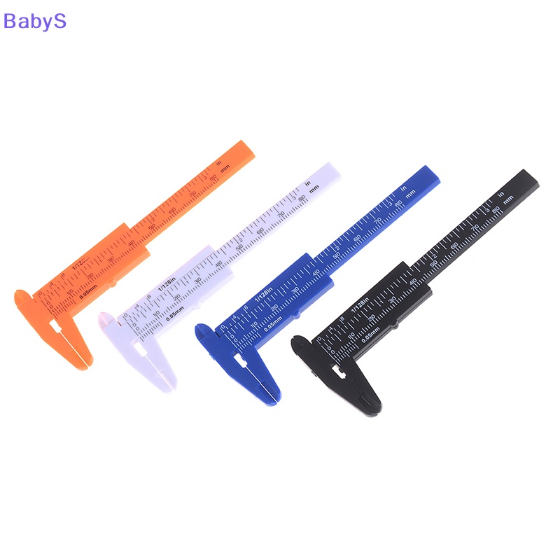 1 Thước Cặp Cân Kép Mini 80mm Bằng Nhựa Tiện Dụng