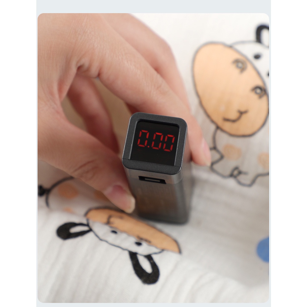 Gối lõm sơ sinh cotton loại 1 kiểu Hàn Quốc cho bé 0-3M Bambykids